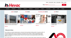 Desktop Screenshot of hevac.ie